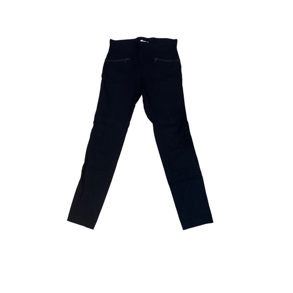 bar lll Black Zipper Pocket Career Casual Comfort Stretch Pants - Picture 2 of 4